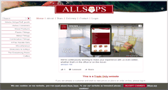 Desktop Screenshot of allsops.net
